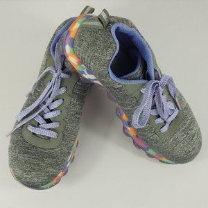 Skechers Air Rebounder  Gray Shoes Size 4